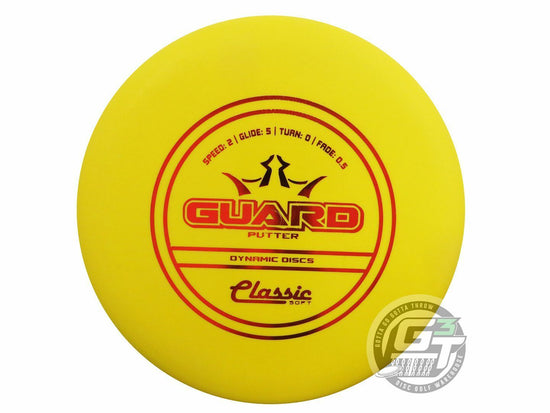 Dynamic Discs Classic Soft Guard Putter Golf Disc (Individually Listed)