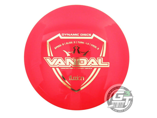 Dynamic Discs Fuzion Vandal Fairway Driver Golf Disc (Individually Listed)