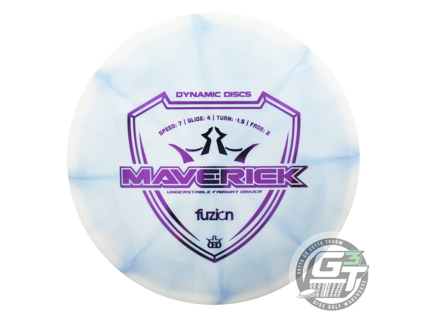 Dynamic Discs Fuzion Burst Maverick Fairway Driver Golf Disc (Individually Listed)