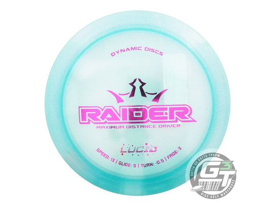 Dynamic Discs Glimmer Lucid Ice Raider Distance Driver Golf Disc (Individually Listed)