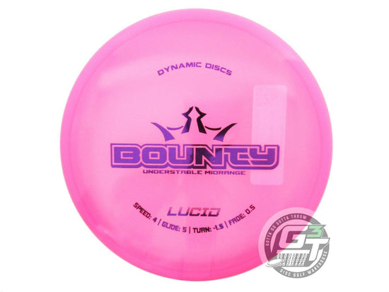 Dynamic Discs Lucid Bounty Midrange Golf Disc (Individually Listed)