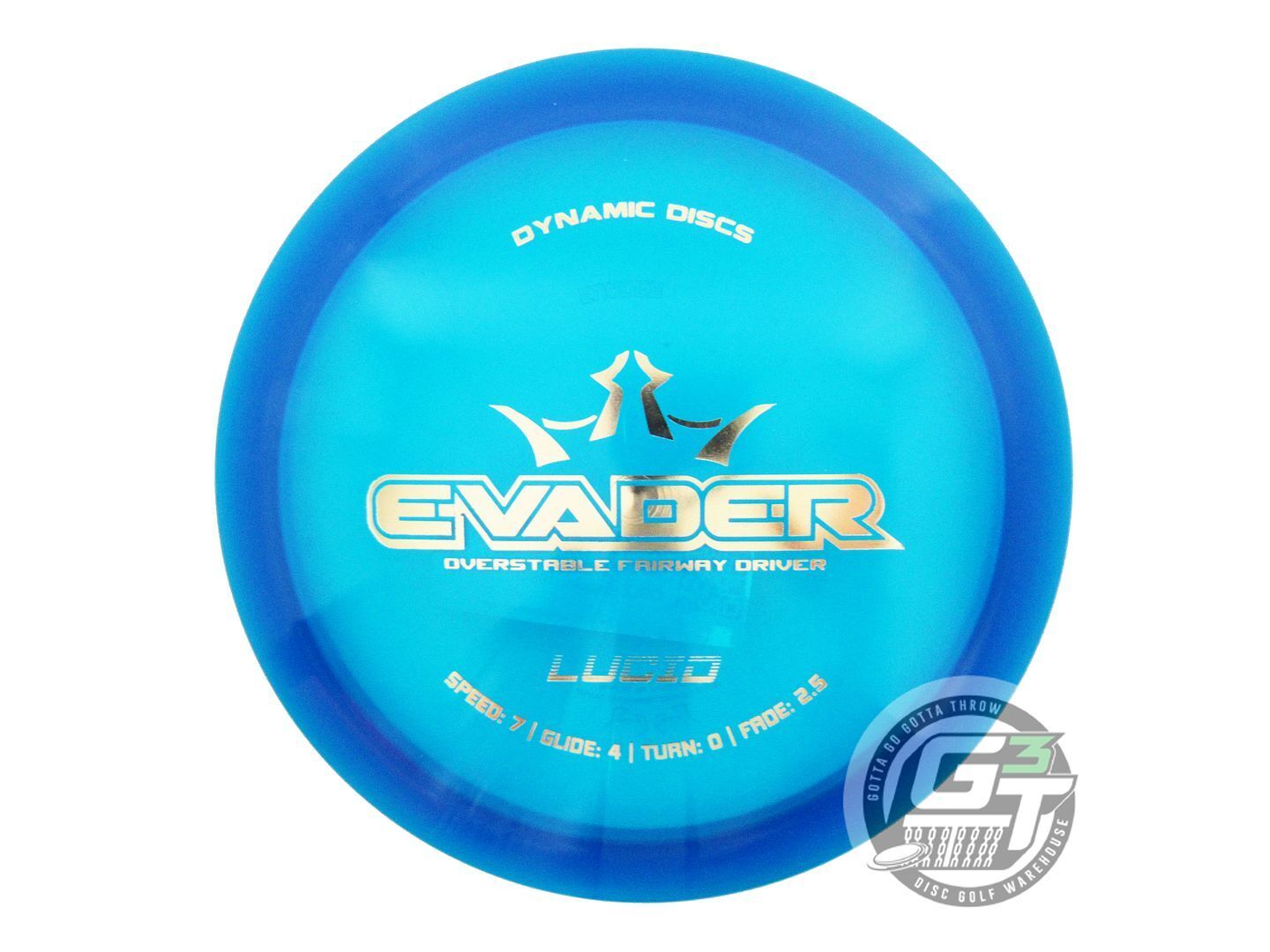 Dynamic Discs Lucid Evader Fairway Driver Golf Disc (Individually Listed)