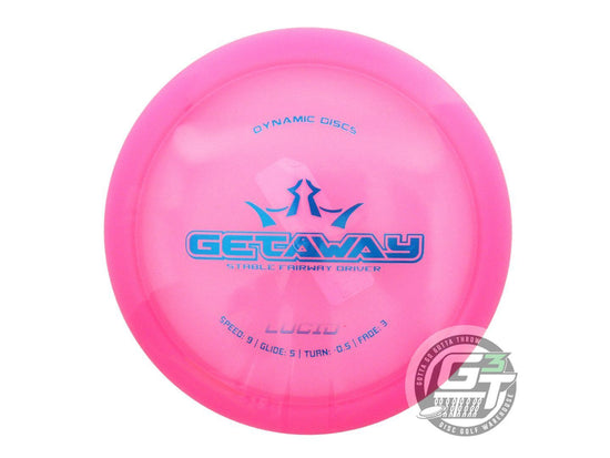 Dynamic Discs Lucid Getaway Fairway Driver Golf Disc (Individually Listed)