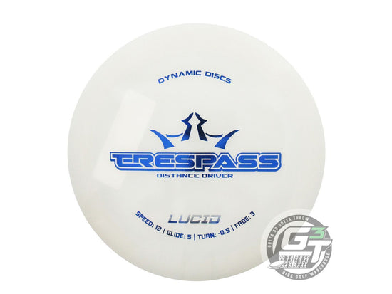 Dynamic Discs Lucid Trespass Distance Driver Golf Disc (Individually Listed)