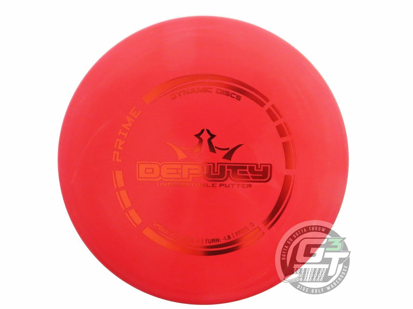 Dynamic Discs Prime Deputy Putter Golf Disc (Individually Listed)
