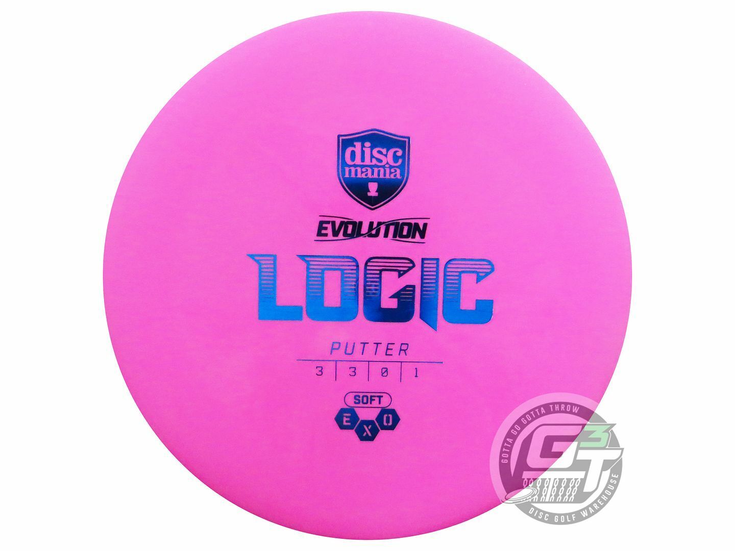 Discmania Evolution Exo Soft Logic Putter Golf Disc (Individually Listed)