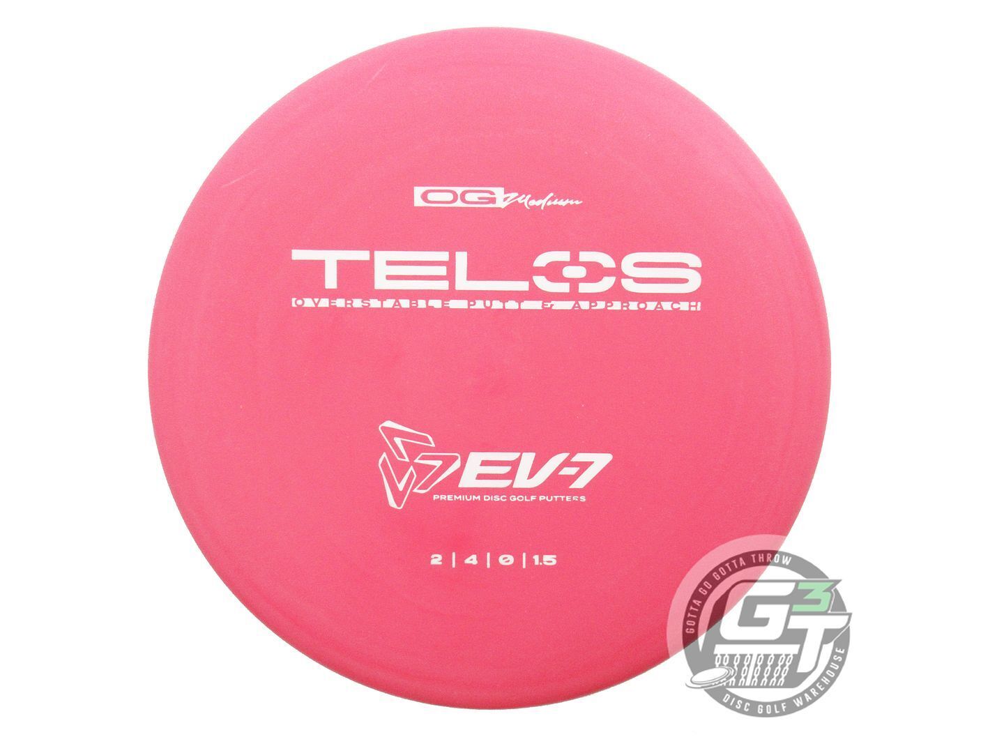 EV-7 OG Medium Telos Putter Golf Disc (Individually Listed)