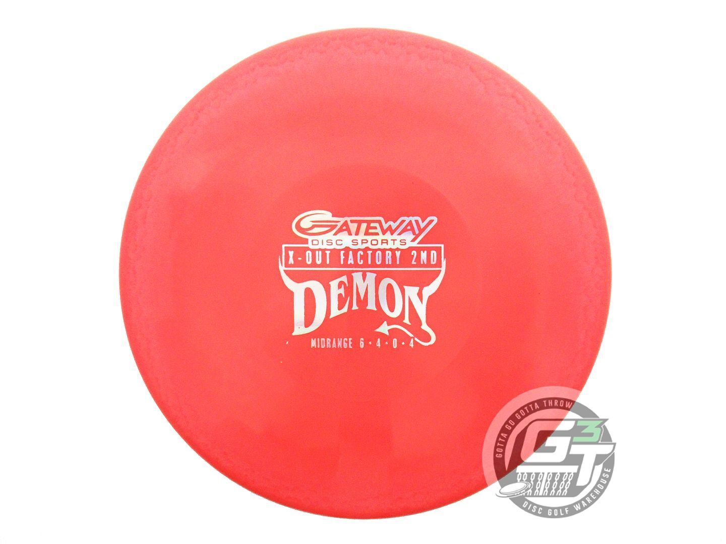 Gateway Factory Second Hyper-Diamond Demon Midrange Golf Disc (Individually Listed)