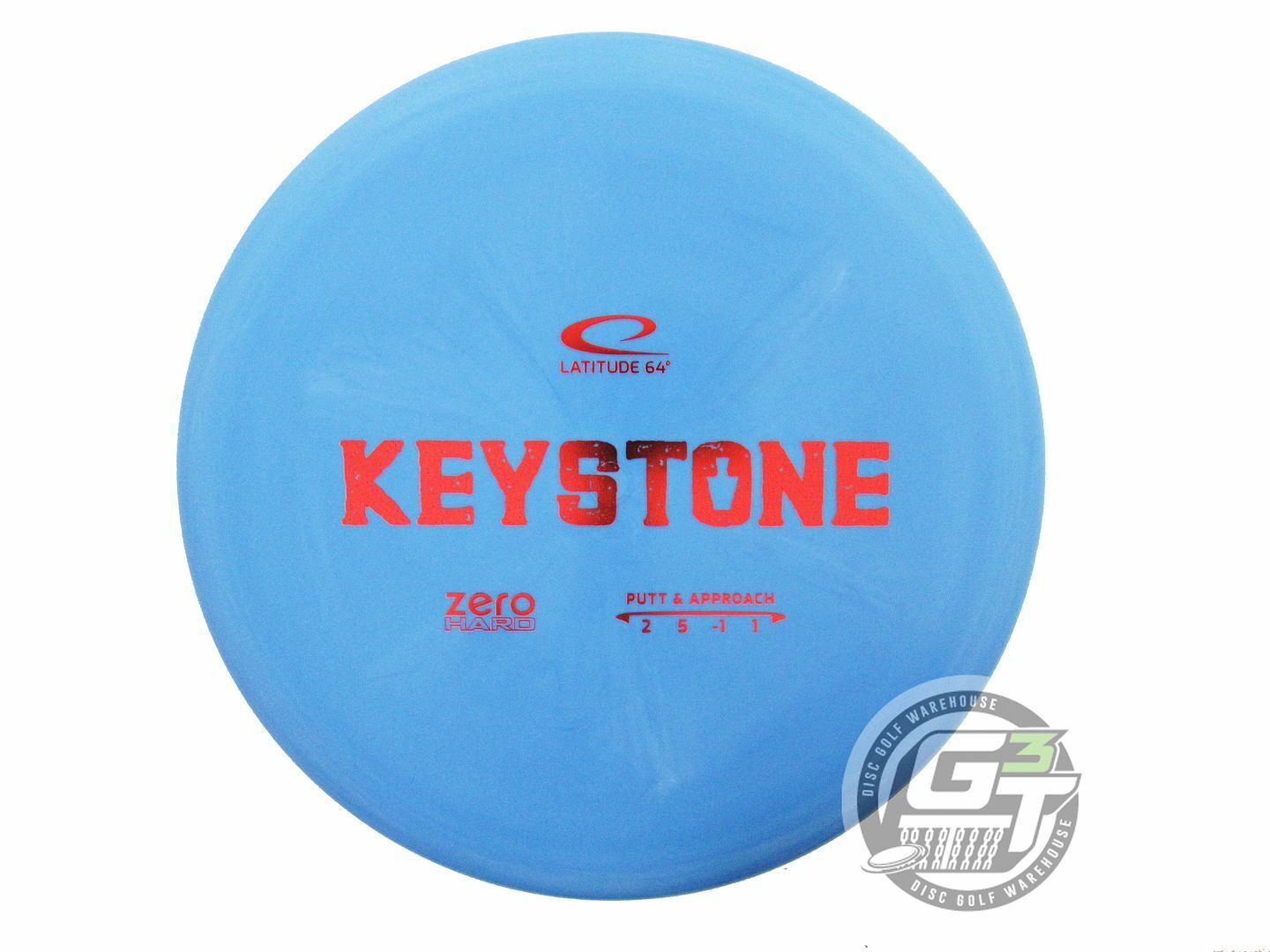 Latitude 64 Zero Line Hard Keystone Putter Golf Disc (Individually Listed)