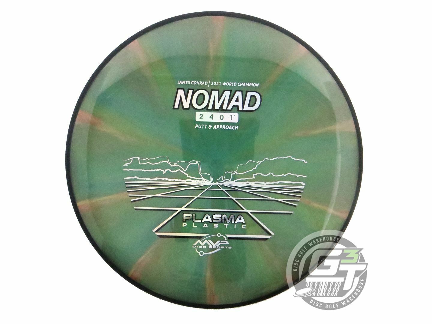 MVP Plasma Nomad [James Conrad 1X] Putter Golf Disc (Individually Listed)