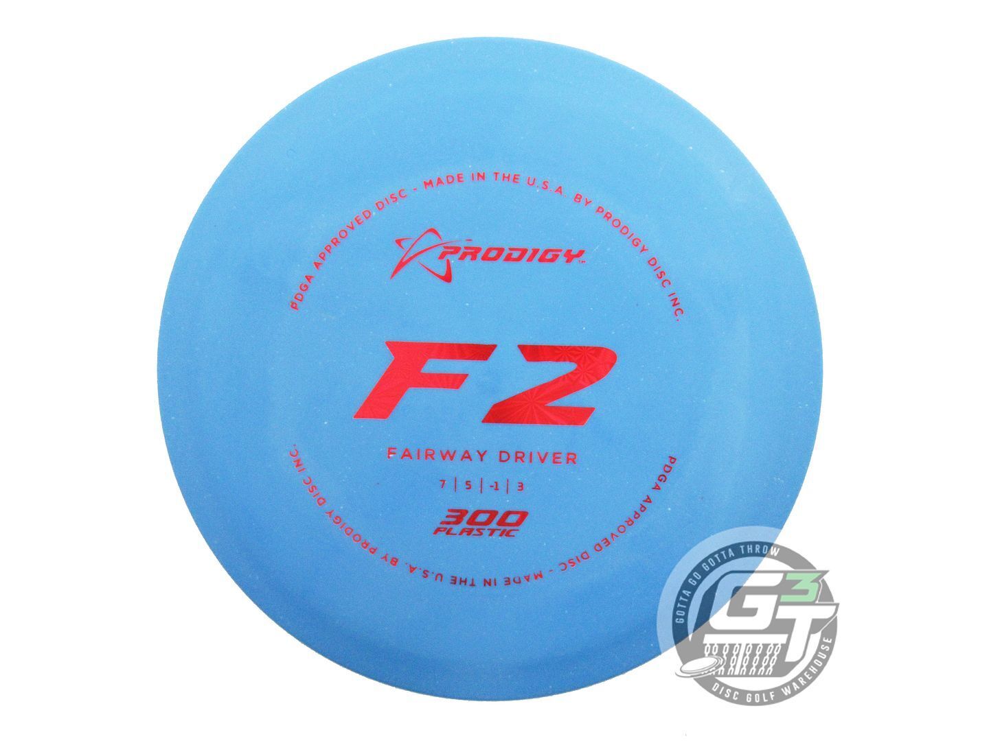 Prodigy 300 Series F2 Fairway Driver Golf Disc (Individually Listed)