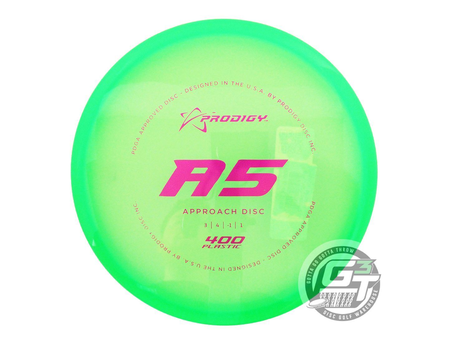 Prodigy 400 Series A5 Approach Midrange Golf Disc (Individually Listed)