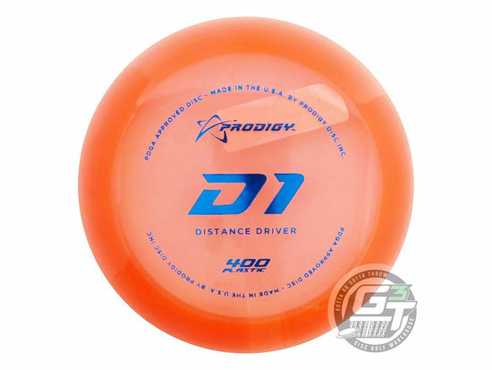 Prodigy 400 Series D1 Distance Driver Golf Disc (Individually Listed)