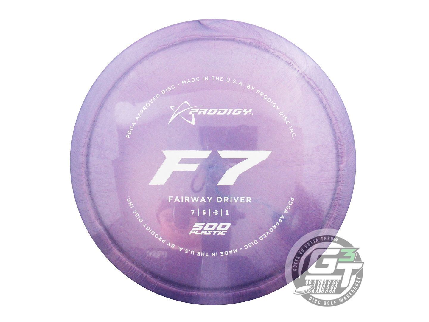 Prodigy 500 Series F7 Fairway Driver Golf Disc (Individually Listed)