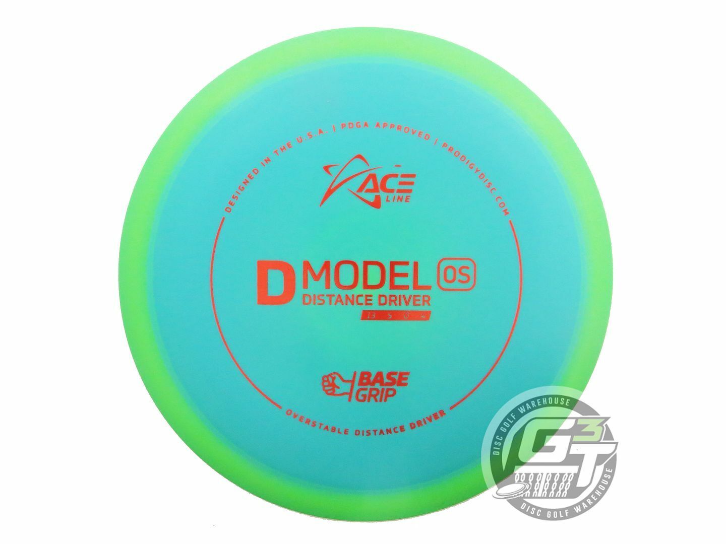 Prodigy Ace Line Base Grip D Model OS Distance Driver Golf Disc (Individually Listed)