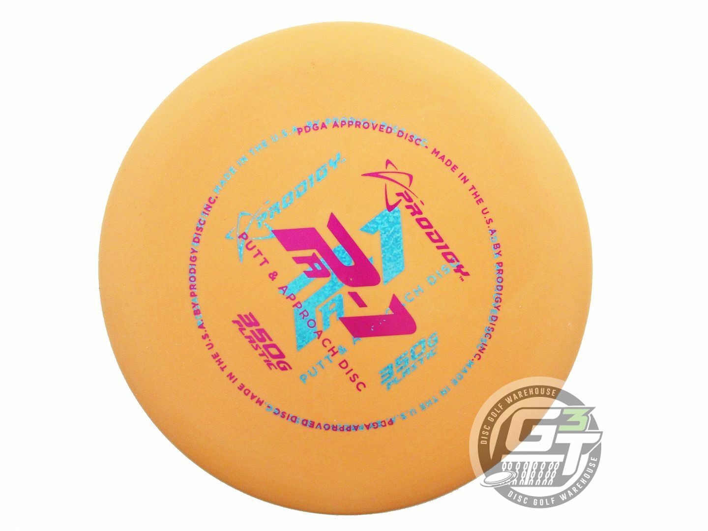 Prodigy Factory Second 350G Series PA1 Putter Golf Disc (Individually Listed)