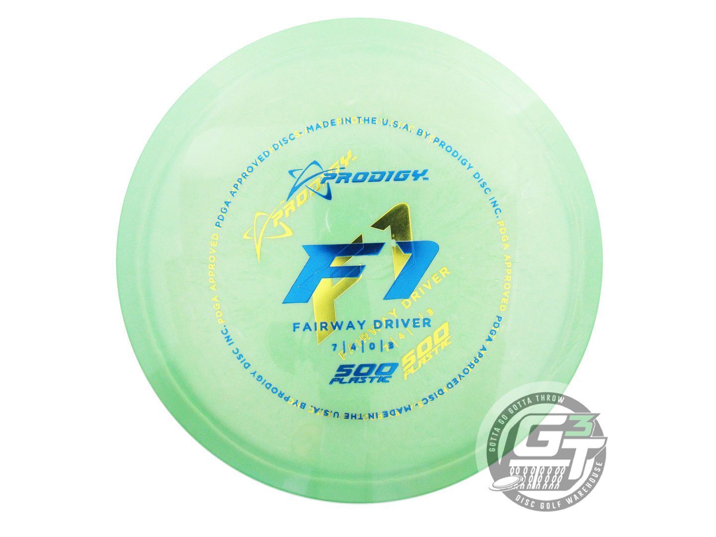 Prodigy Factory Second 500 Series F1 Fairway Driver Golf Disc (Individually Listed)