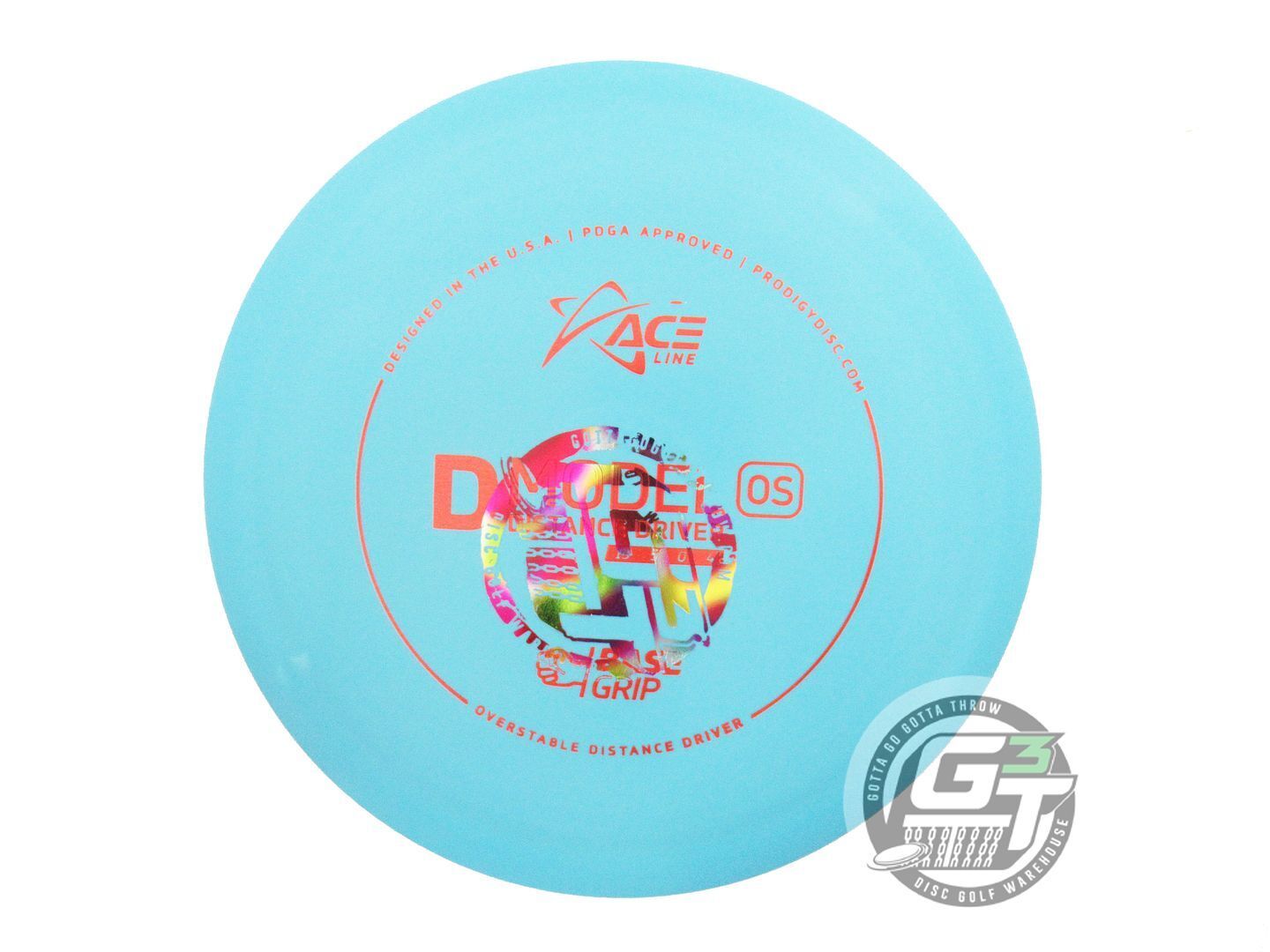 Prodigy Factory Second Ace Line Base Grip D Model OS Distance Driver Golf Disc (Individually Listed)