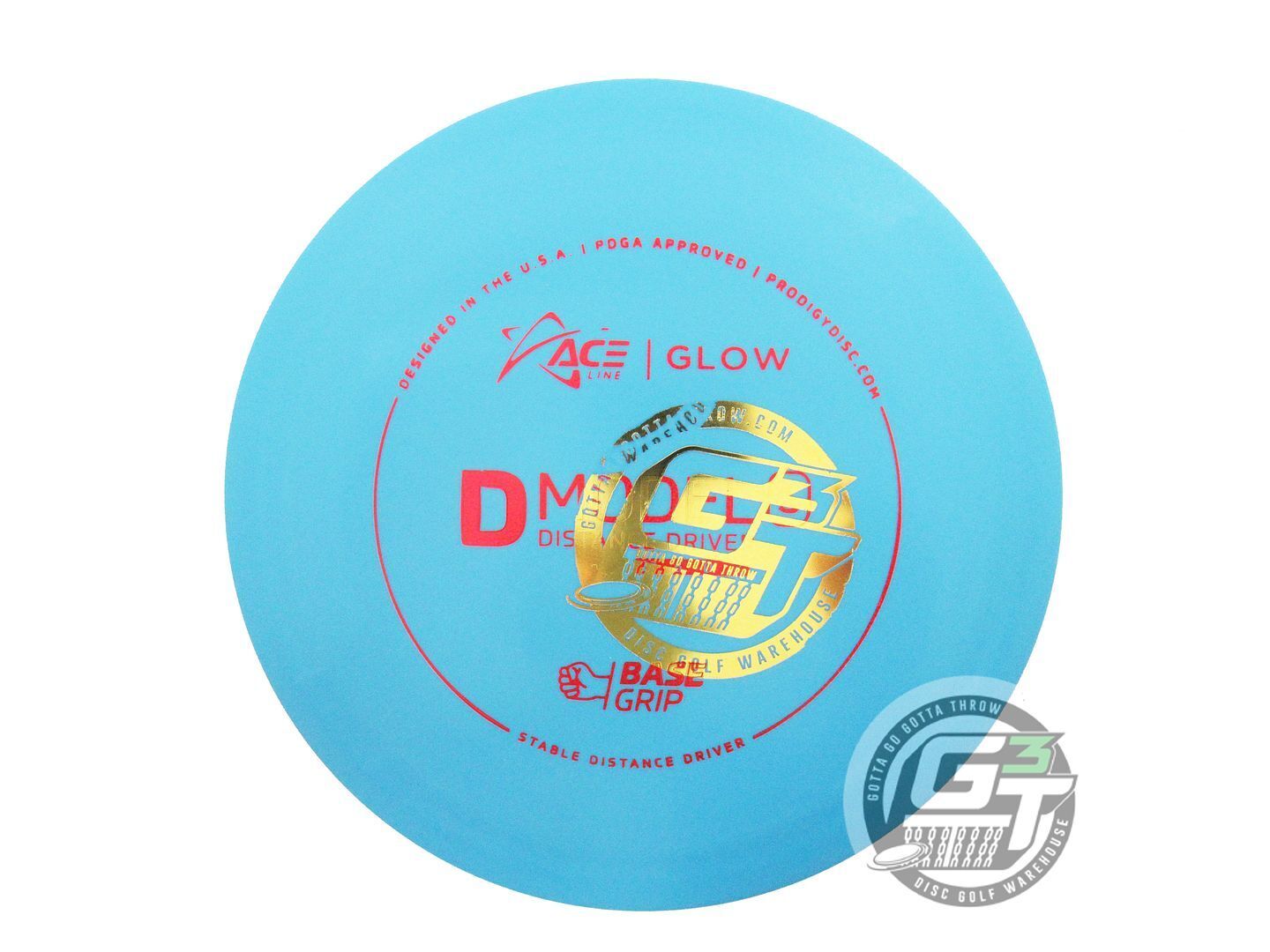 Prodigy Factory Second Ace Line Glow Base Grip D Model S Distance Driver Golf Disc (Individually Listed)