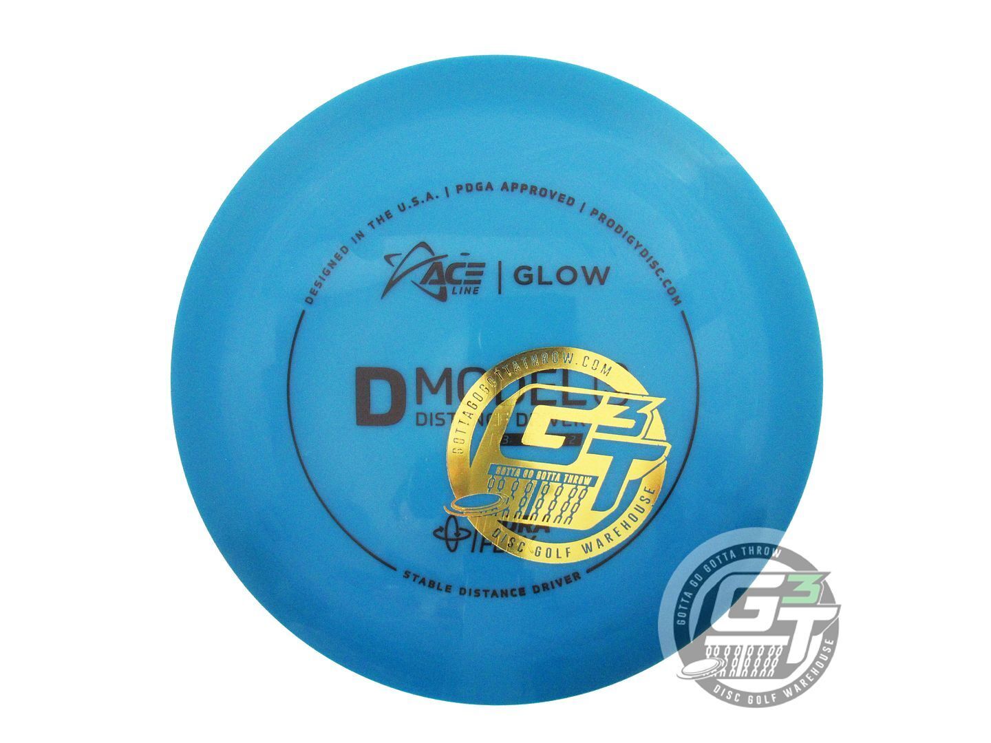 Prodigy Factory Second Ace Line Glow DuraFlex D Model S Distance Driver Golf Disc (Individually Listed)