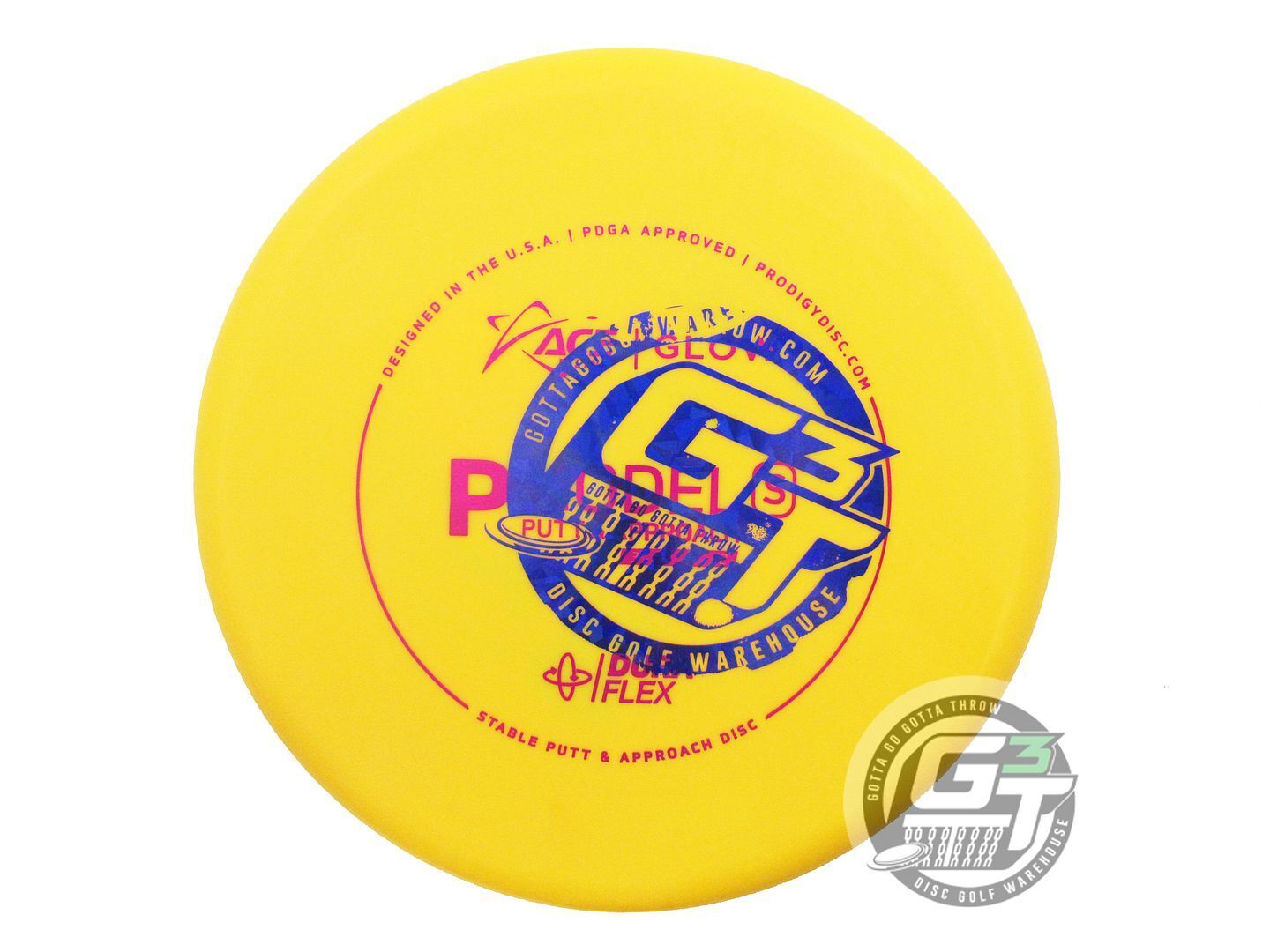 Prodigy Factory Second Ace Line Glow DuraFlex P Model S Putter Golf Disc (Individually Listed)