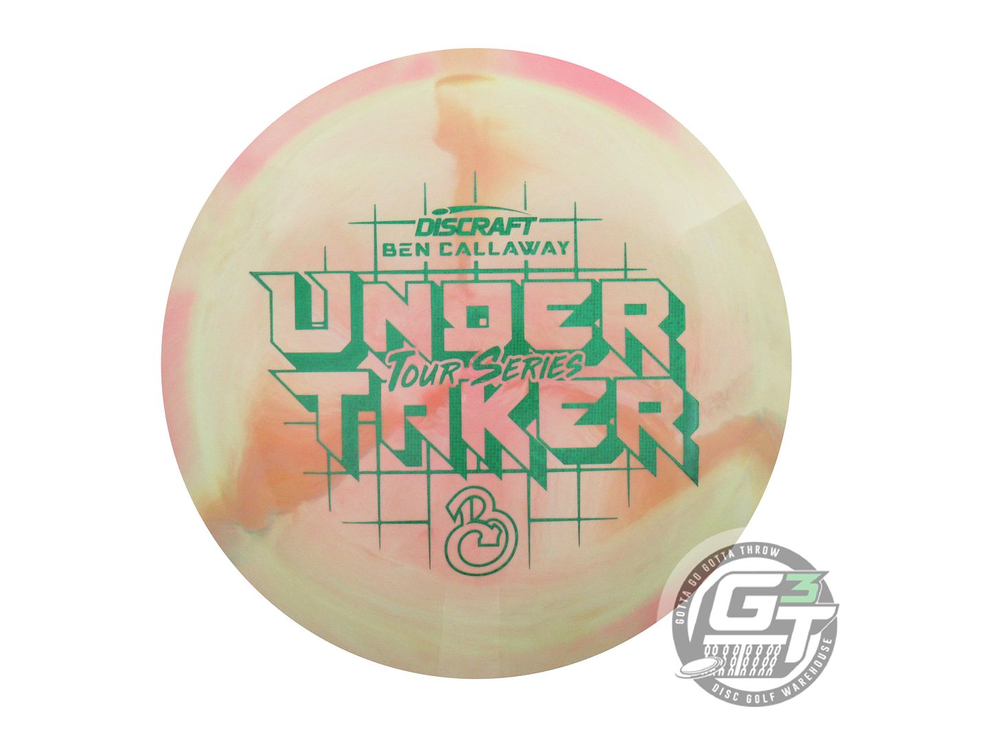 Discraft Limited Edition 2022 Tour Series Ben Callaway Swirl ESP Undertaker Distance Driver Golf Disc (Individually Listed)