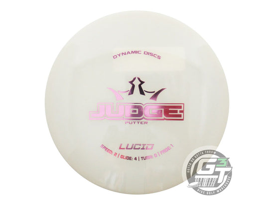 Dynamic Discs Lucid Judge Putter Golf Disc (Individually Listed)