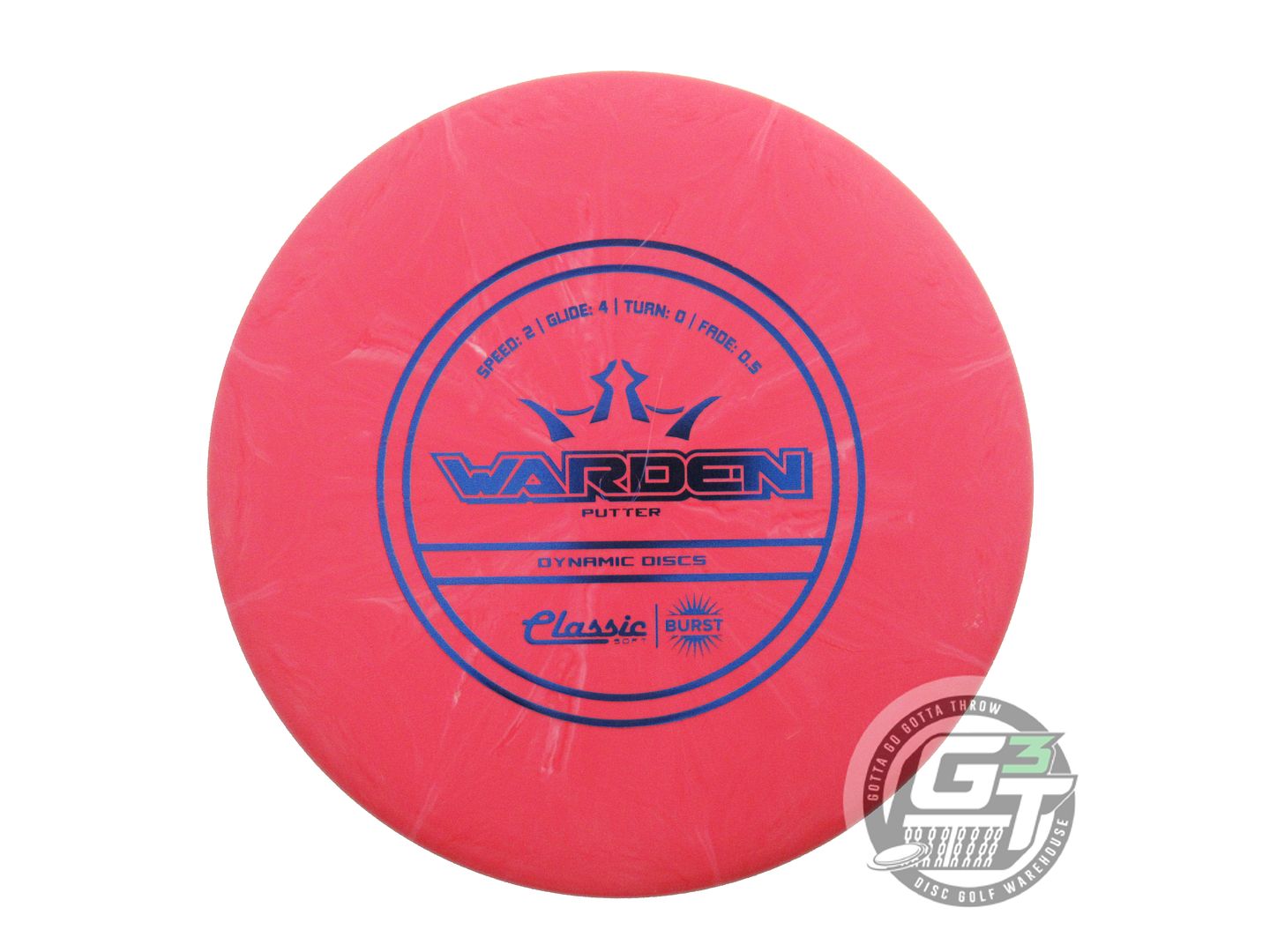Dynamic Discs Classic Soft Burst Warden Putter Golf Disc (Individually Listed)