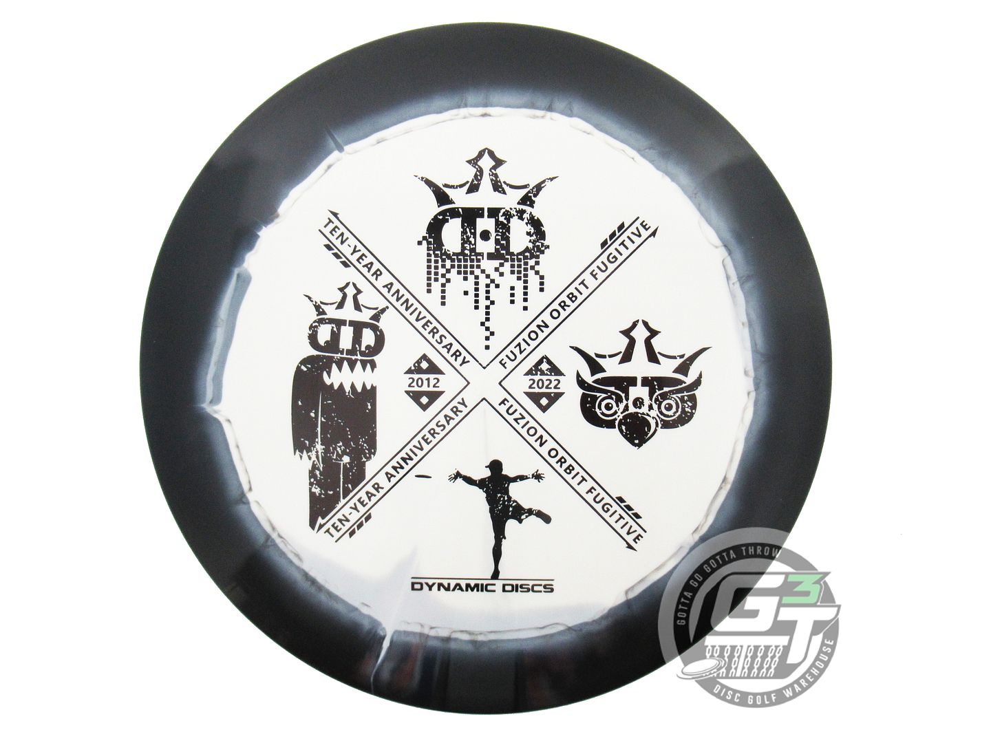 Dynamic Discs Limited Edition 10-Year Anniversary Fuzion Orbit Fugitive Midrange Golf Disc (Individually Listed)