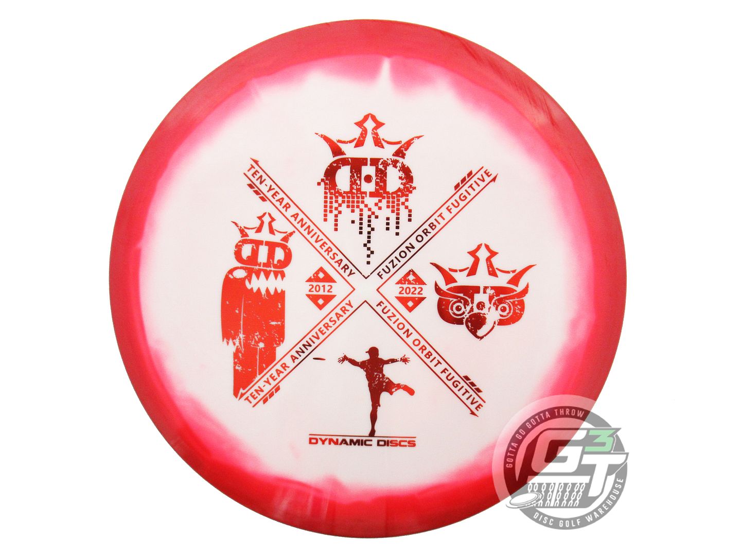 Dynamic Discs Limited Edition 10-Year Anniversary Fuzion Orbit Fugitive Midrange Golf Disc (Individually Listed)