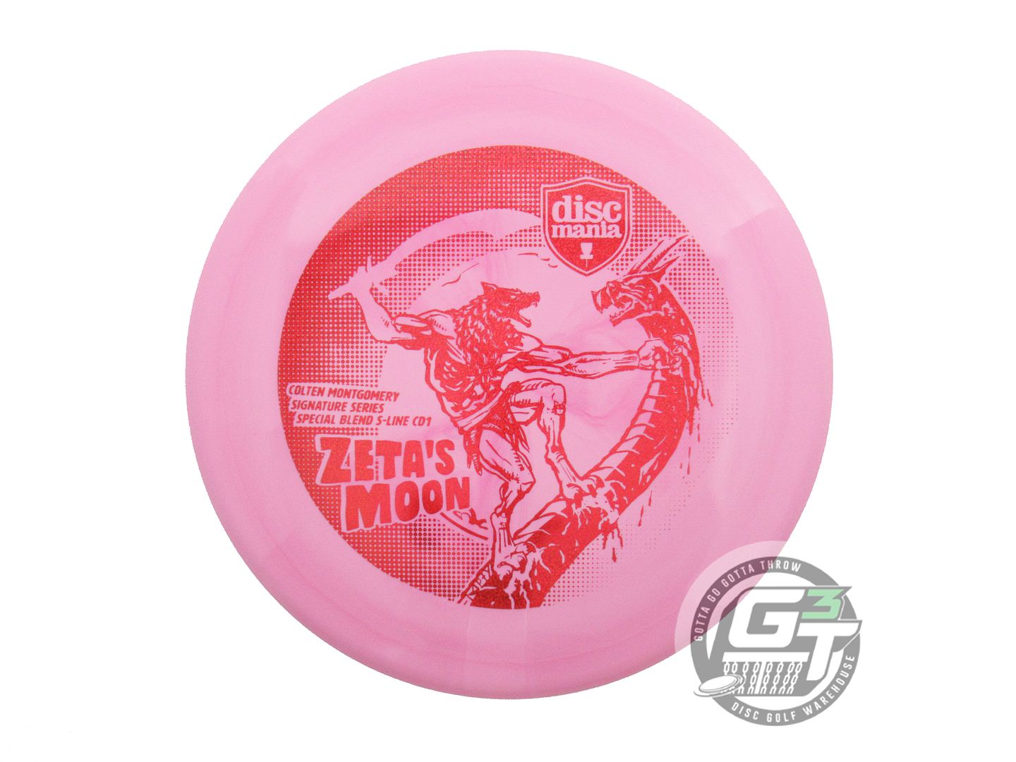 Discmania Limited Edition 2023 Signature Colten Montgomery Zeta's Moon Special Blend S-Line CD1 Control Driver Distance Driver Golf Disc (Individually Listed)