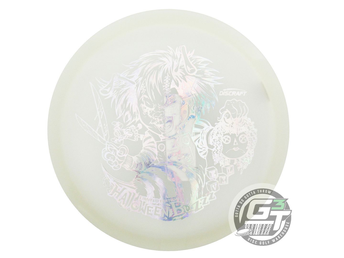 Discraft Limited Edition 2022 Halloween Glo Elite Z Buzzz Midrange Golf Disc (Individually Listed)