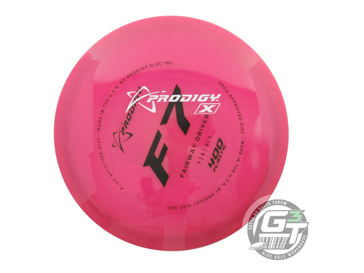 Prodigy Factory Second 400 Series F7 Fairway Driver Golf Disc (Individually Listed)
