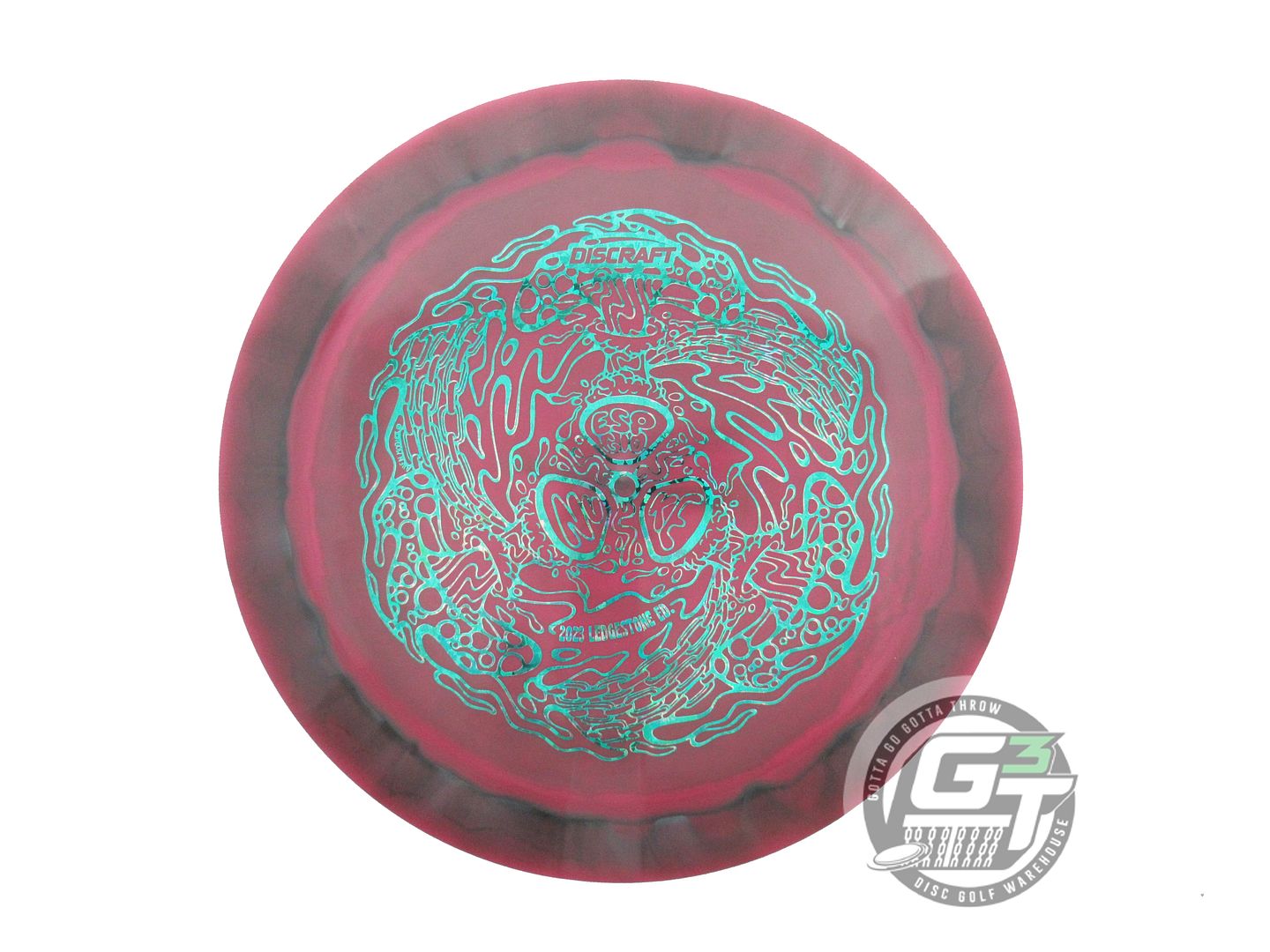 Discraft Limited Edition 2023 Ledgestone Open Glo ESP Nuke Distance Driver Golf Disc (Individually Listed)