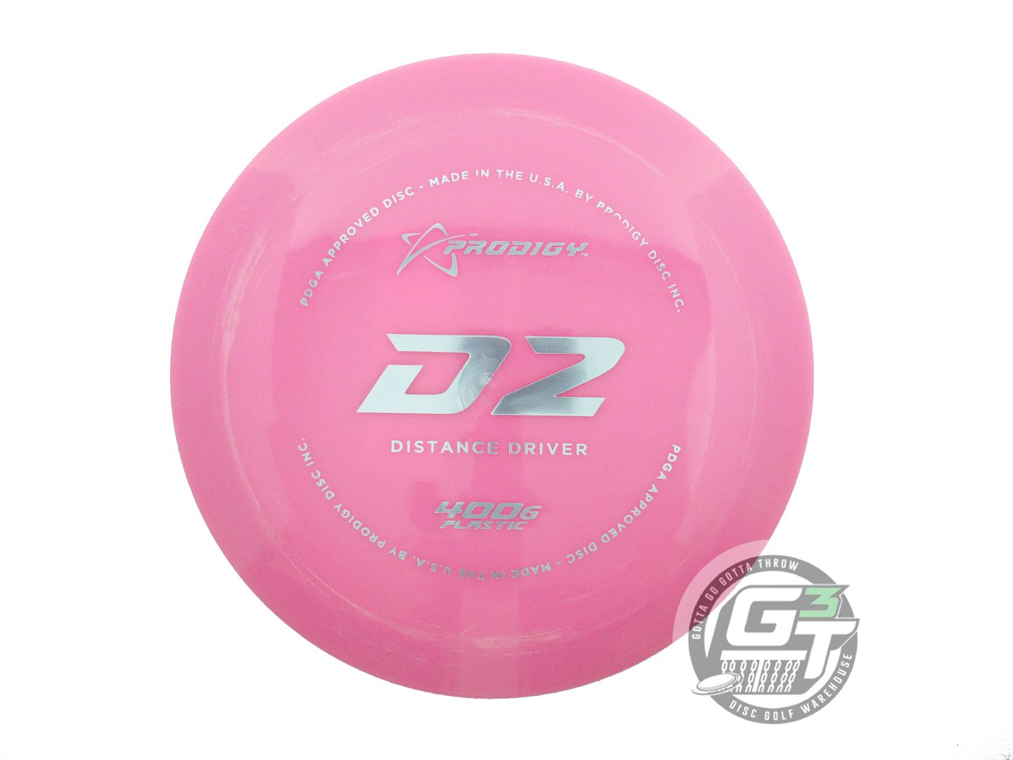 Prodigy 400G Series D2 Distance Driver Golf Disc (Individually Listed)