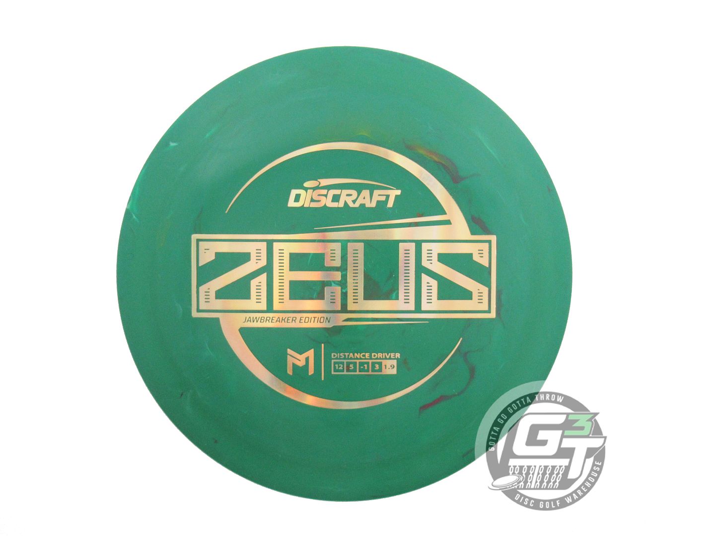 Discraft Limited Edition 2023 Elite Team Paul McBeth Jawbreaker Zeus Distance Driver Golf Disc (Individually Listed)