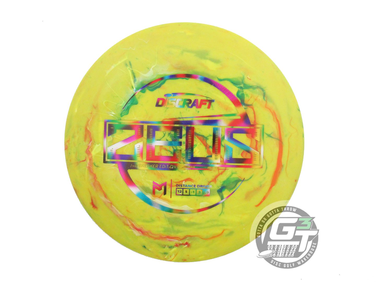 Discraft Limited Edition 2023 Elite Team Paul McBeth Jawbreaker Zeus Distance Driver Golf Disc (Individually Listed)