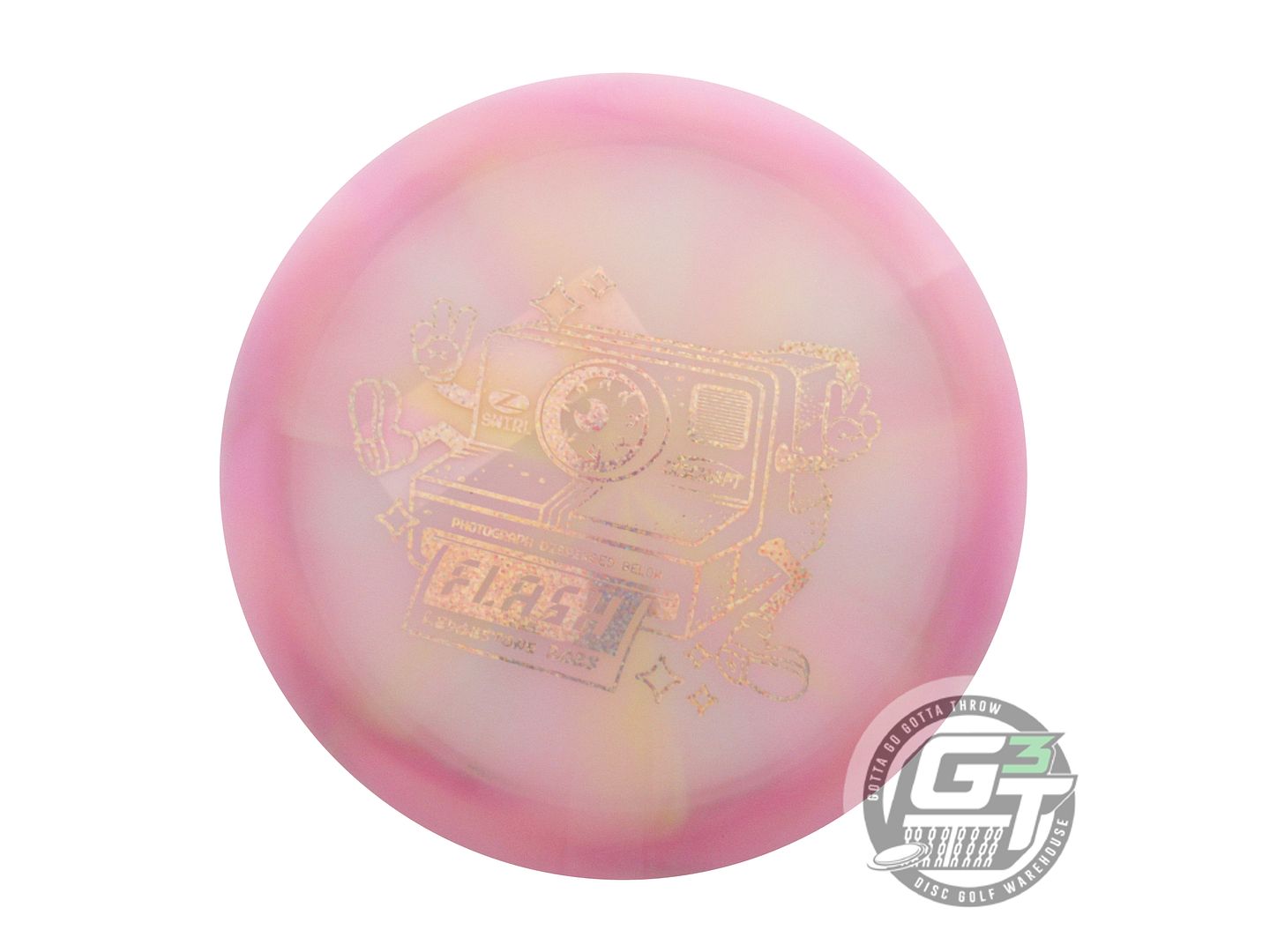Discraft Limited Edition 2023 Ledgestone Open Swirl Elite Z Flash Distance Driver Golf Disc (Individually Listed)