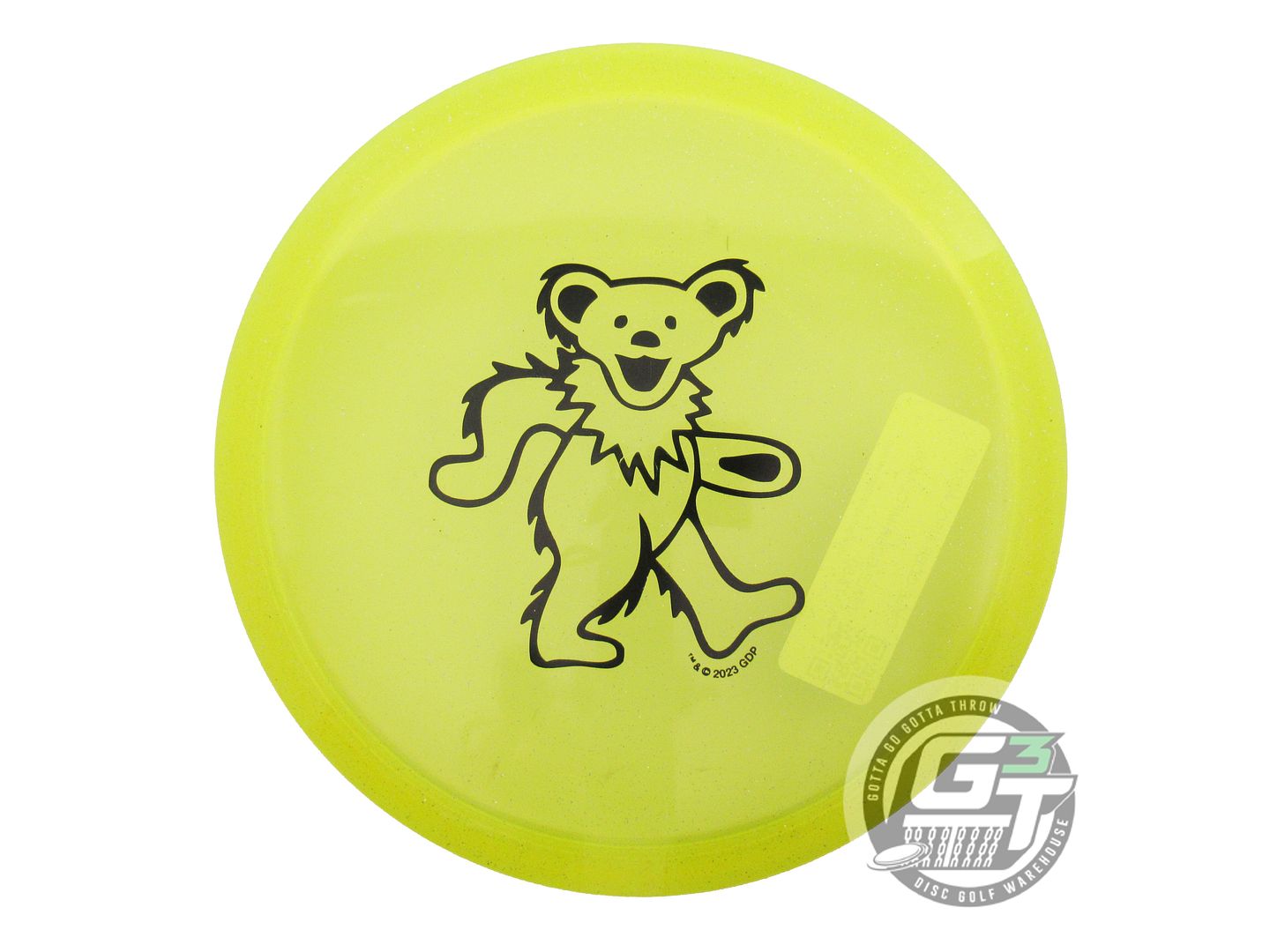 Discmania Limited Edition Grateful Dead Bear Stamp Metal Flake C-Line MD3 Midrange Golf Disc (Individually Listed)