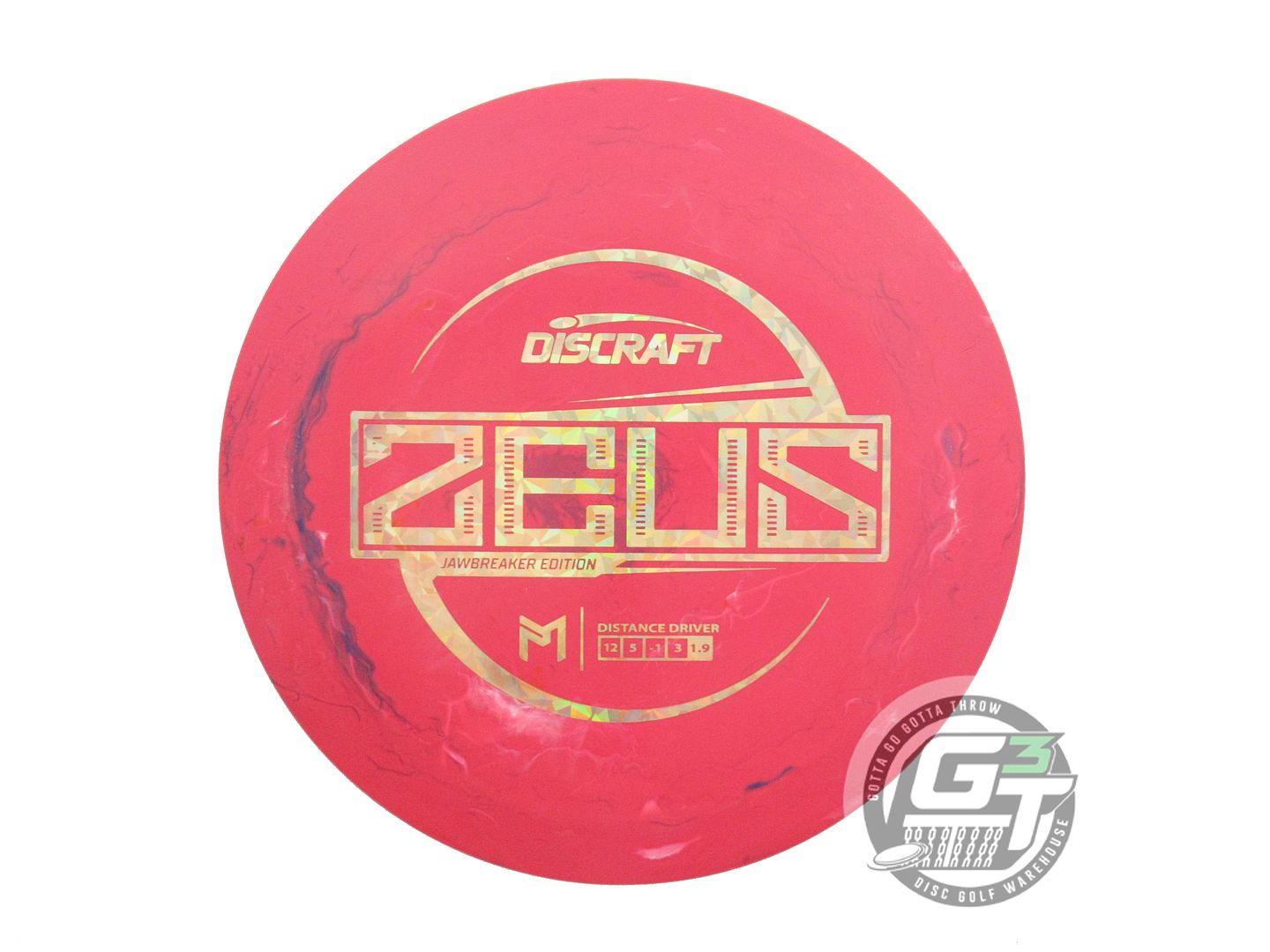 Discraft Limited Edition 2023 Elite Team Paul McBeth Jawbreaker Zeus Distance Driver Golf Disc (Individually Listed)