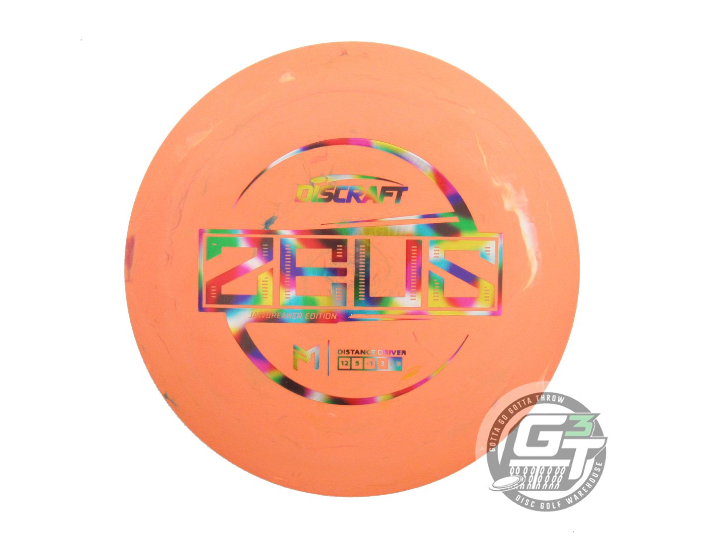 Discraft Limited Edition 2023 Elite Team Paul McBeth Jawbreaker Zeus Distance Driver Golf Disc (Individually Listed)