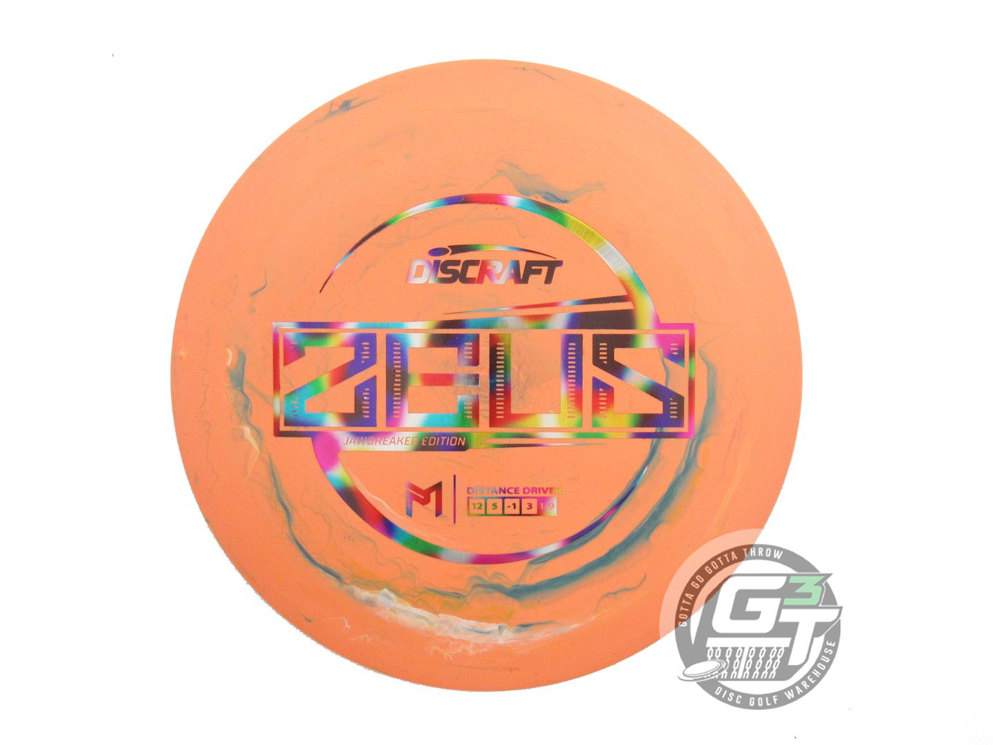 Discraft Limited Edition 2023 Elite Team Paul McBeth Jawbreaker Zeus Distance Driver Golf Disc (Individually Listed)