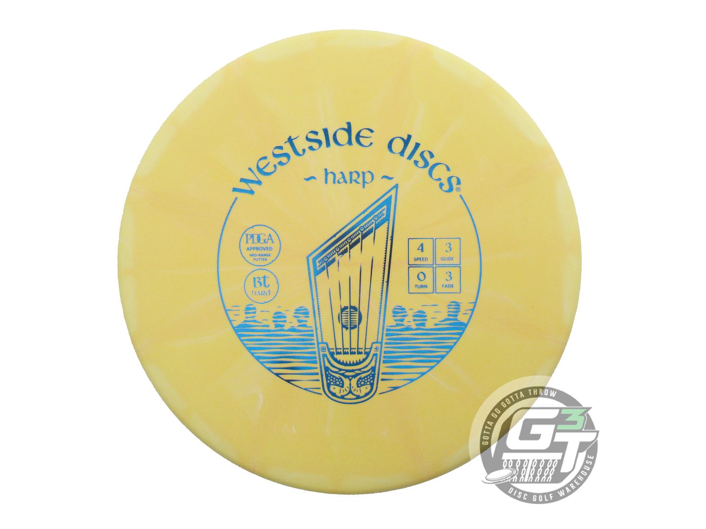 Westside BT Hard Burst Harp Putter Golf Disc (Individually Listed)
