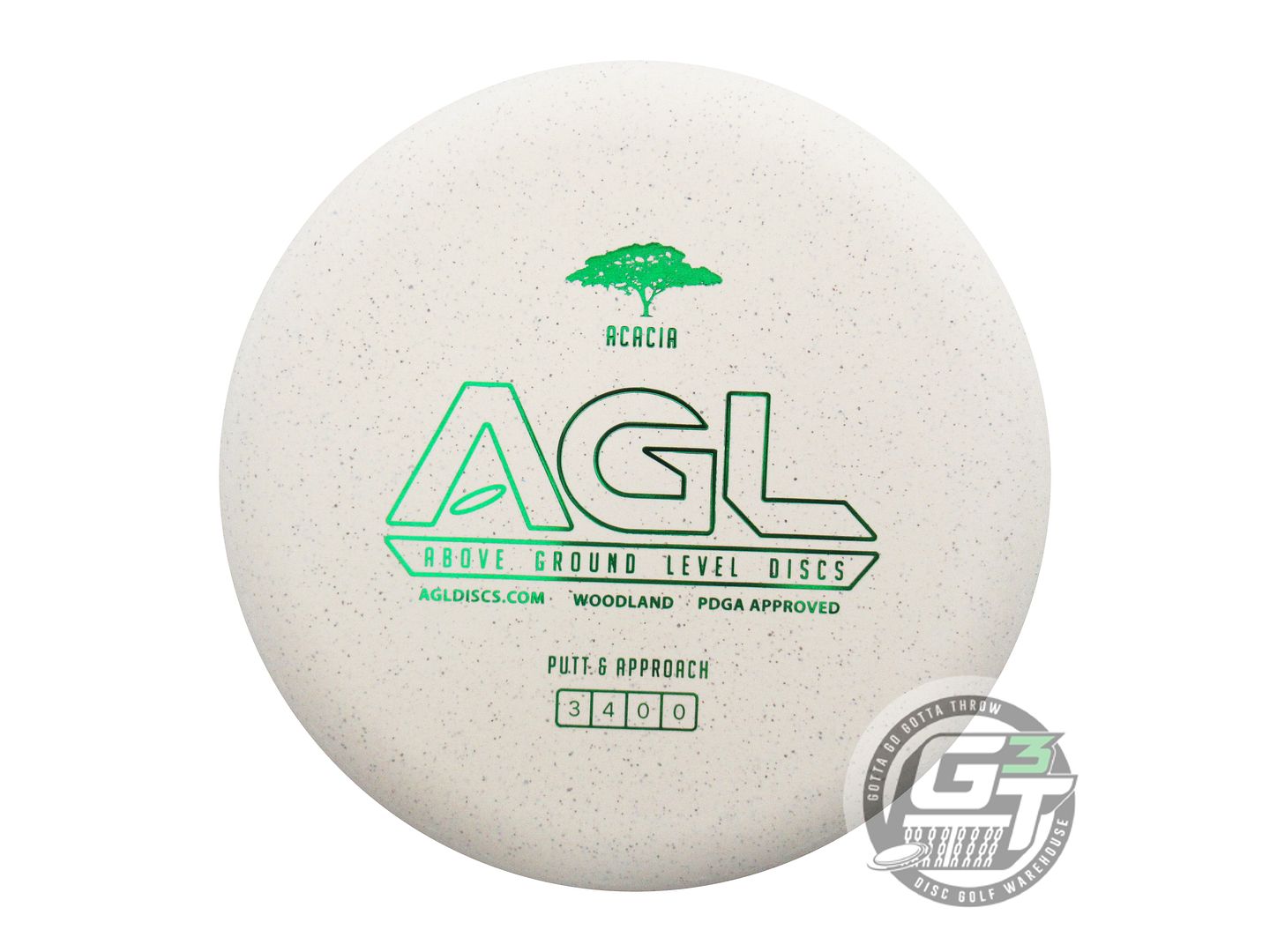 Above Ground Level Hemp Woodland Acacia Putter Golf Disc (Individually Listed)