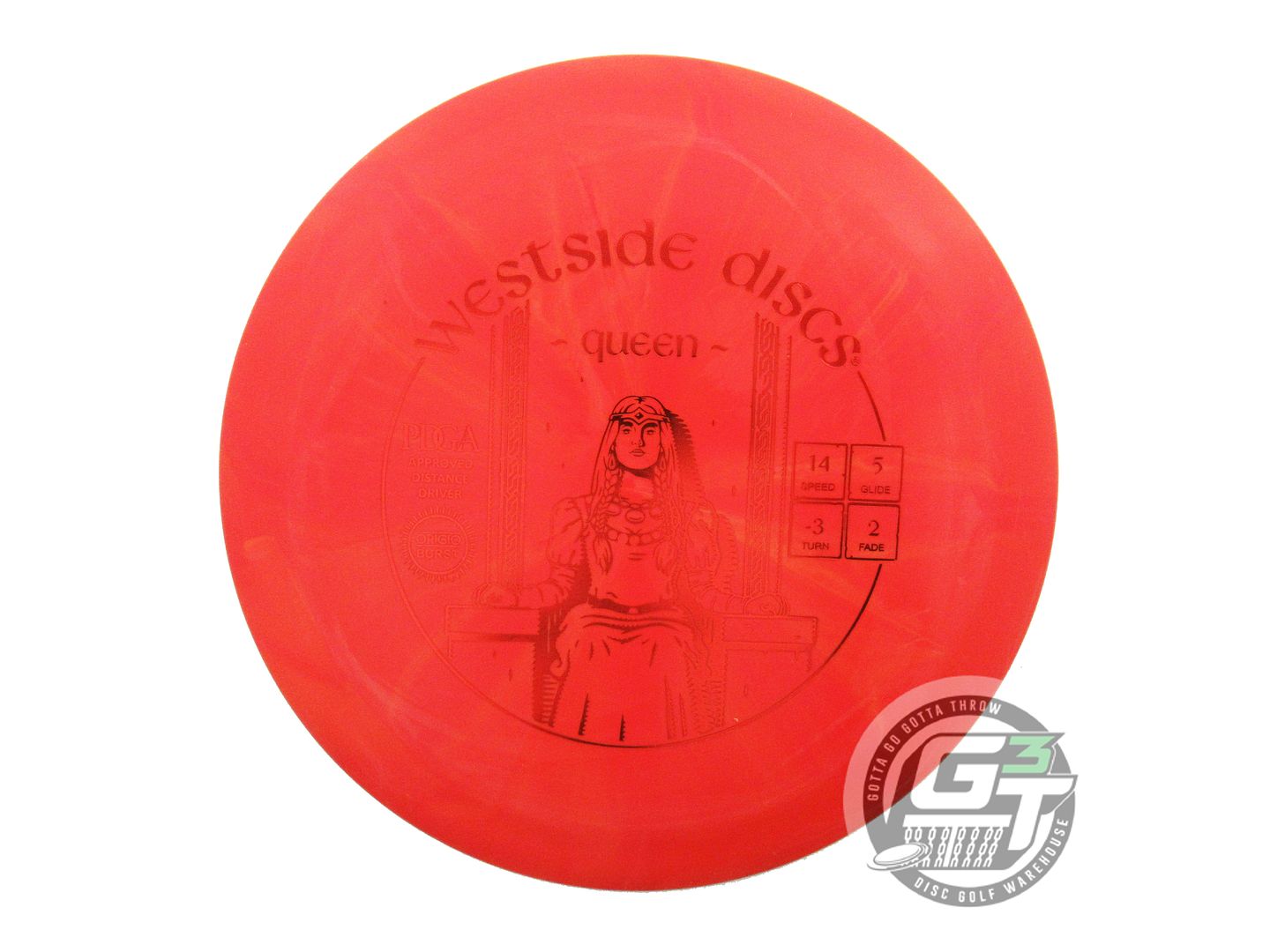 Westside Origio Burst Queen Distance Driver Golf Disc (Individually Listed)