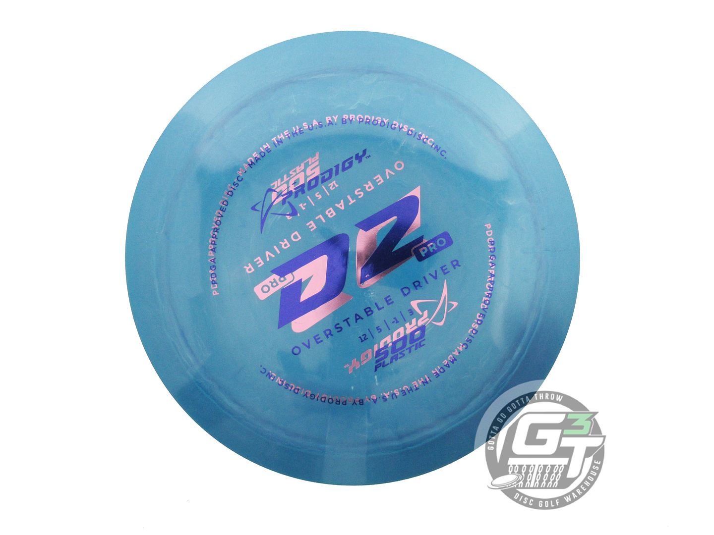 Prodigy Factory Second 500 Series D2 Pro Distance Driver Golf Disc (Individually Listed)