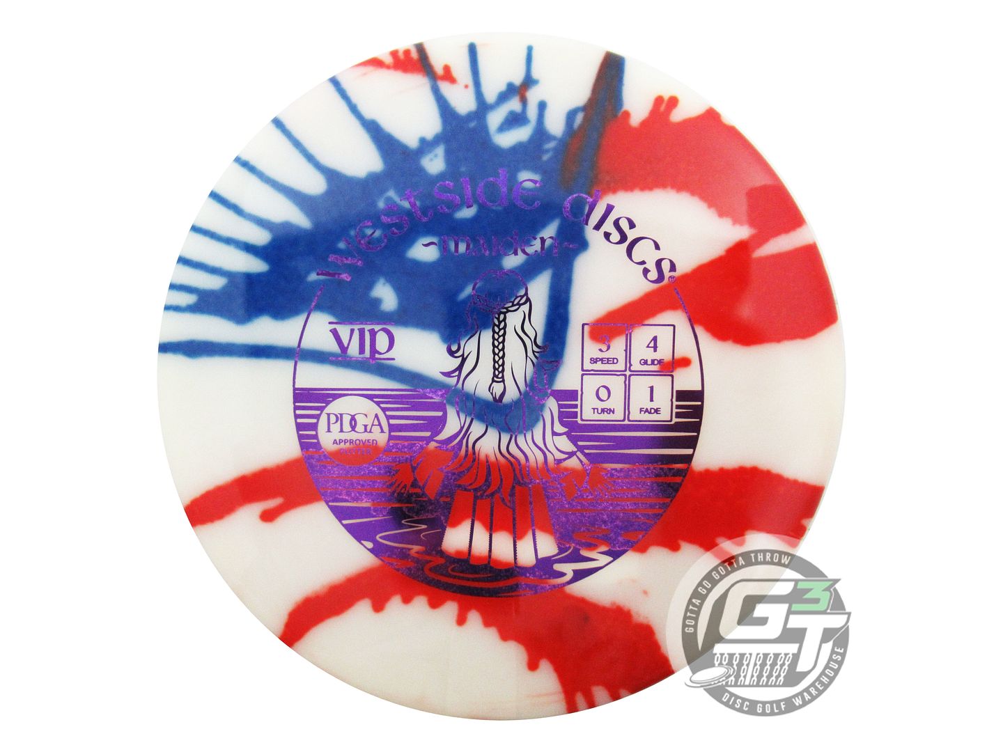Westside MyDye VIP Maiden Putter Golf Disc (Individually Listed)