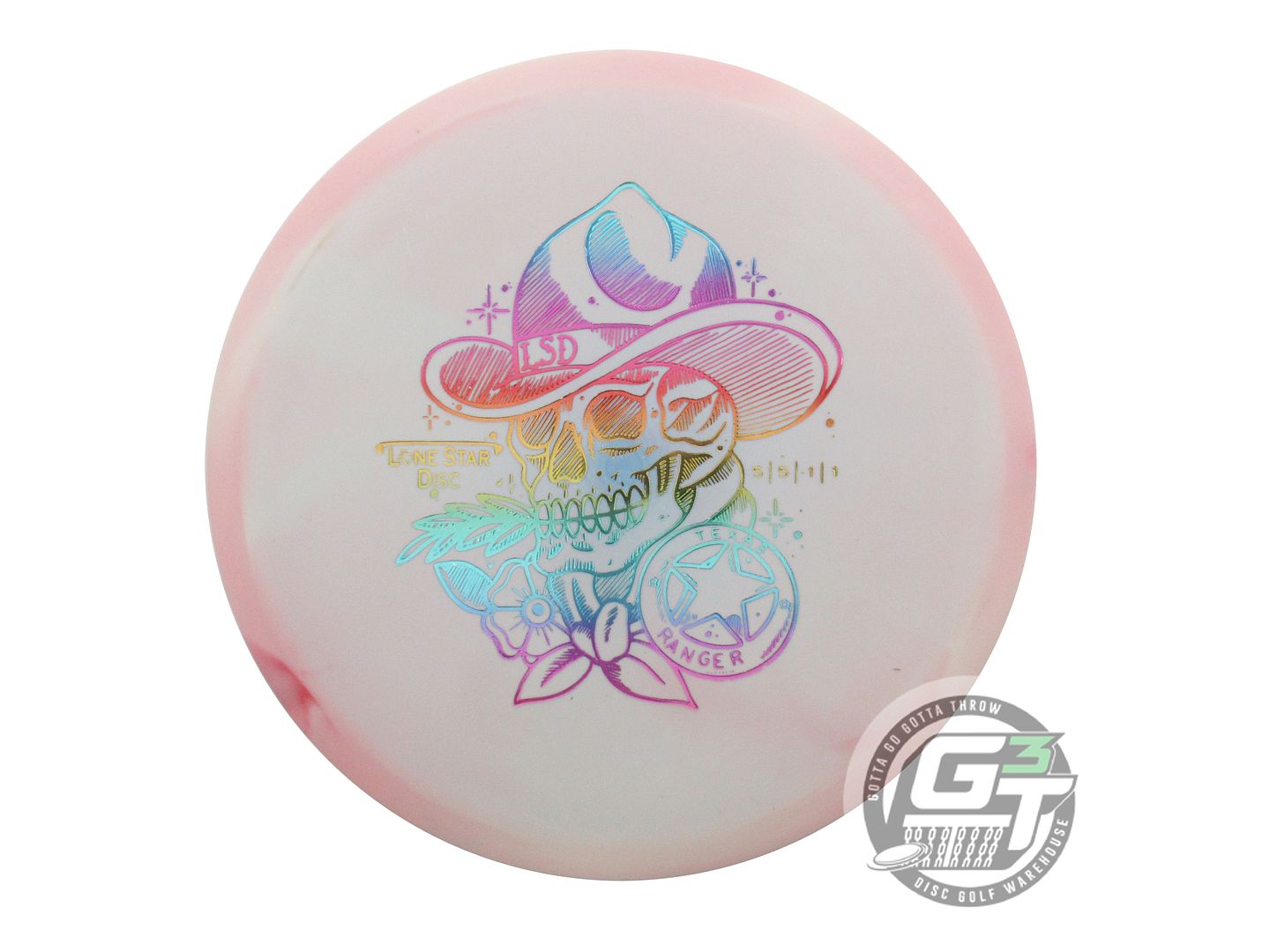 Lone Star Artist Series Delta 2 Texas Ranger Midrange Golf Disc (Individually Listed)