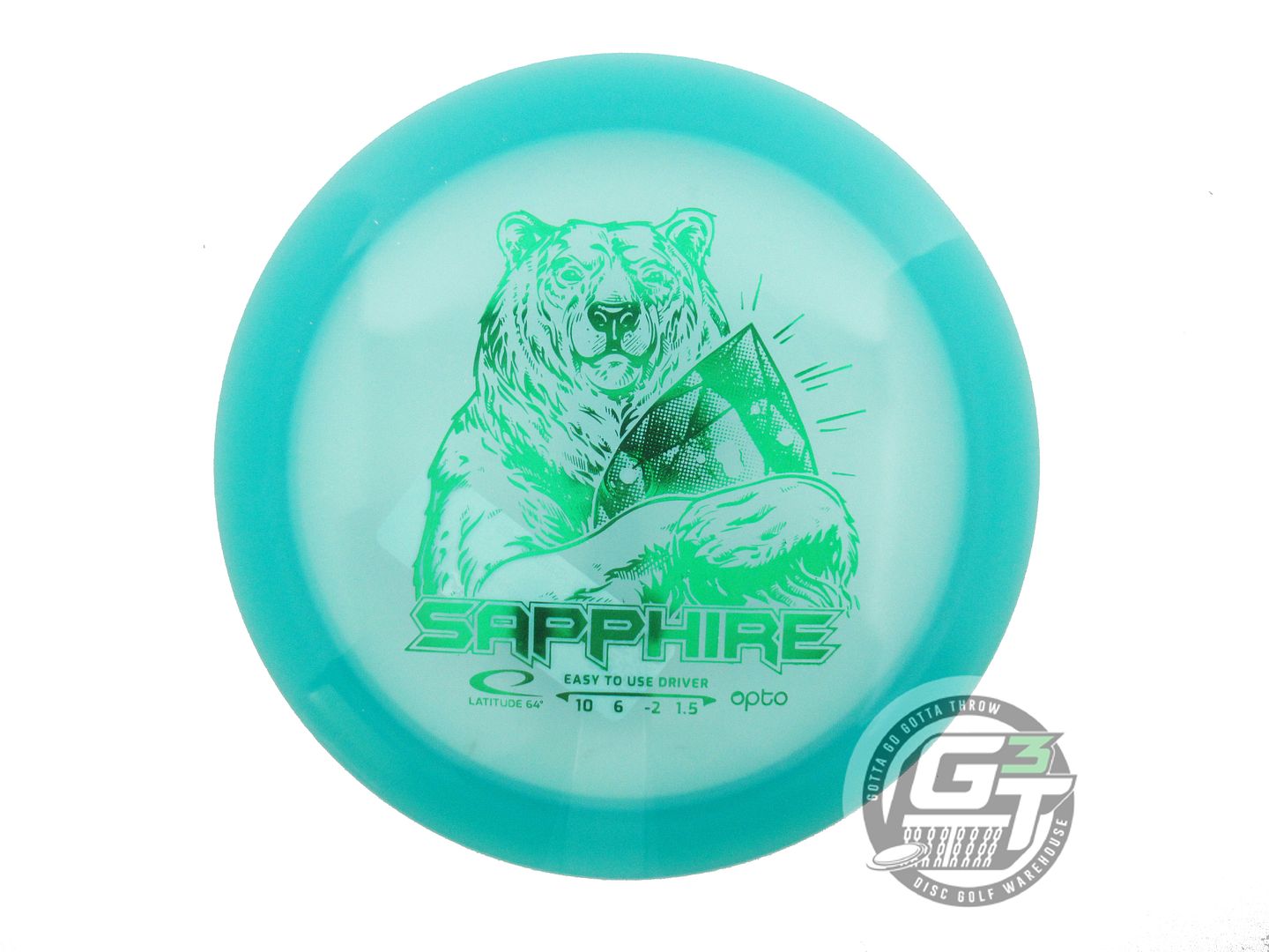 Latitude 64 Opto Line Sapphire Distance Driver Golf Disc (Individually Listed)
