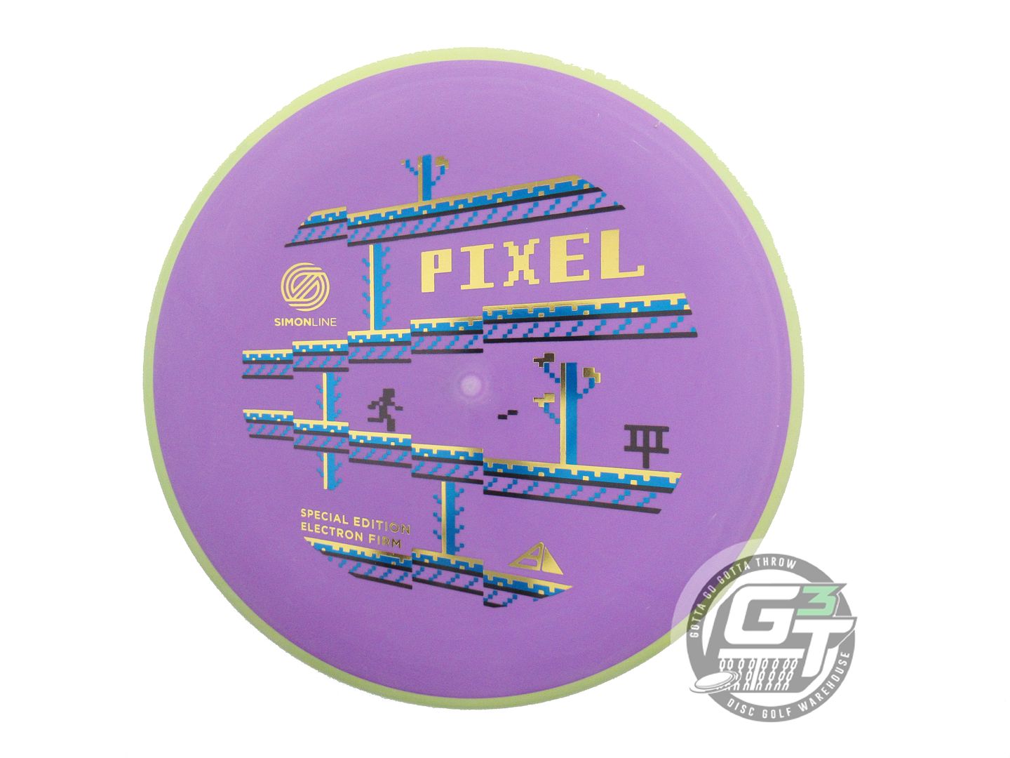 Axiom Special Edition Simon Lizotte Simon Line Electron Firm Pixel Putter Golf Disc (Individually Listed)